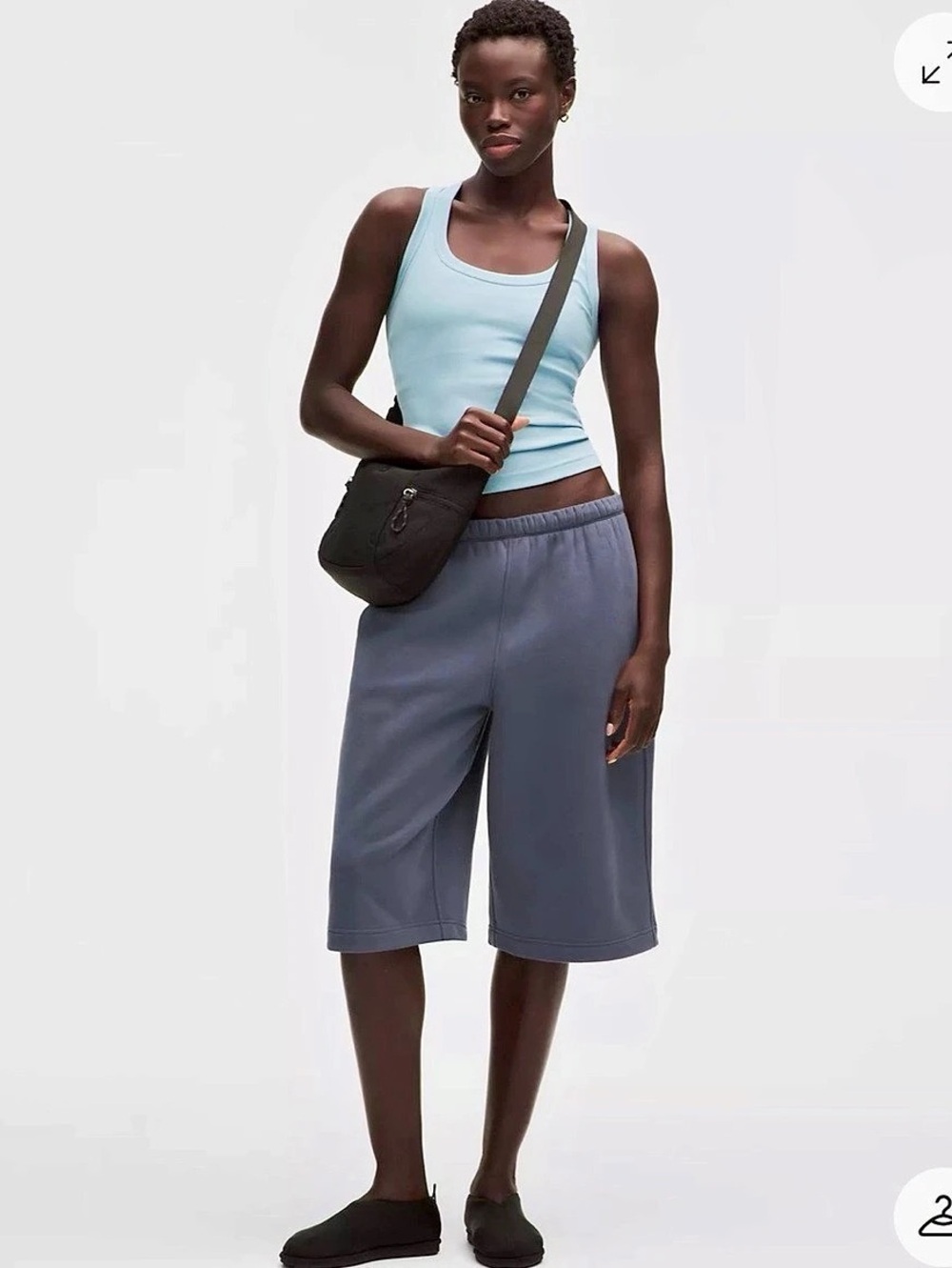 lululemon Terry shorts in Black